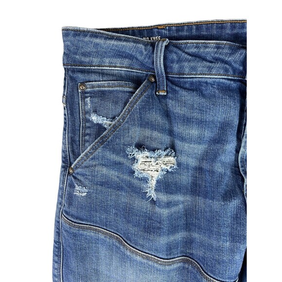 G-Star Raw 5620 3D Slim Jeans  Men's Size 34  Knee Zip Pocket  Button-Fly - Picture 5 of 16